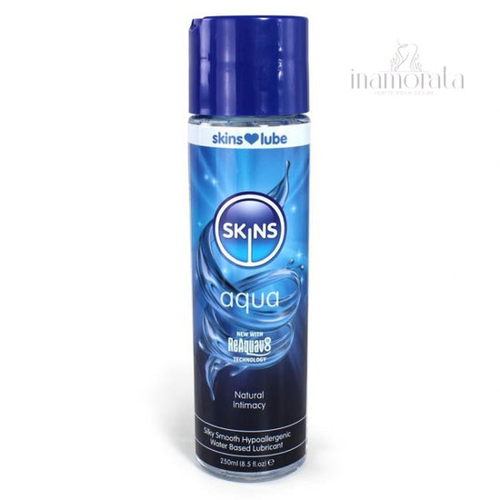 Skins Aqua Water Based Lubricant 8.5 fl oz (250ml)