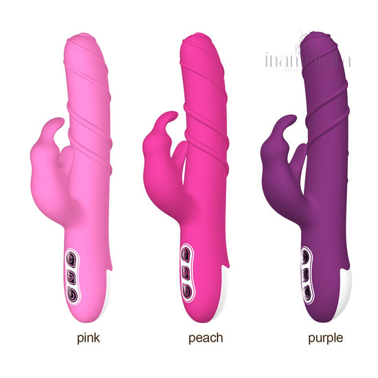 Ribbed Bunny Pleasure Wand