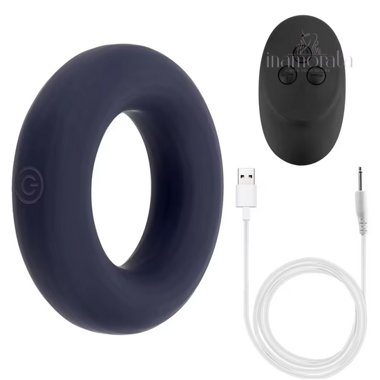 Wireless Remote Vibrating Cock Ring for Enhanced Pleasure