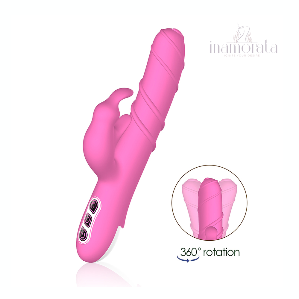 Ribbed Bunny Pleasure Wand