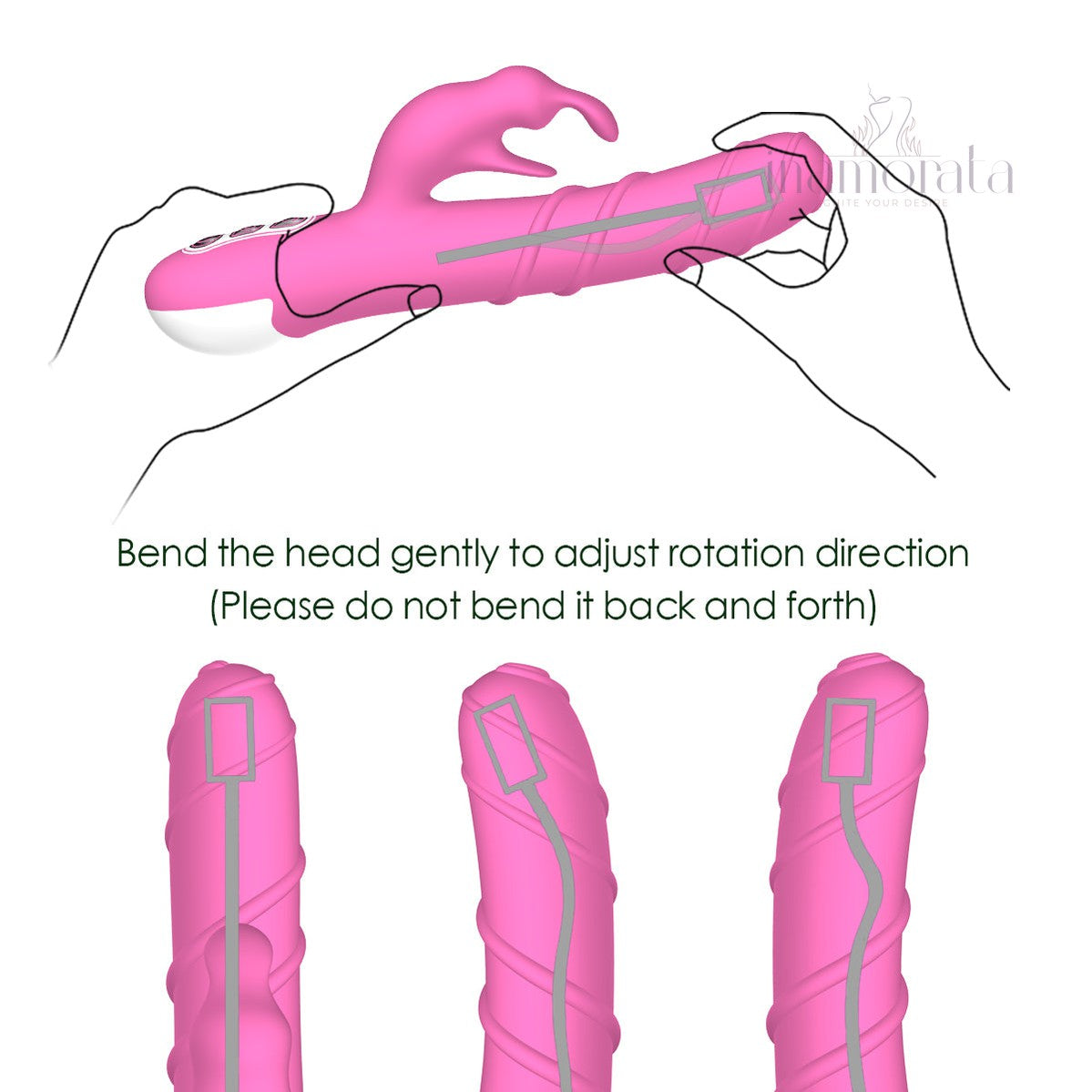 Ribbed Bunny Pleasure Wand