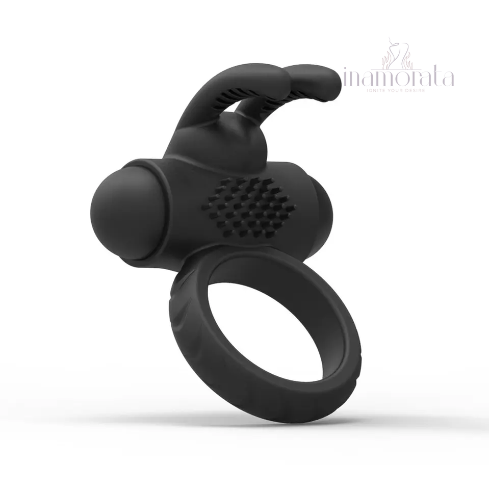 Twin Bliss Vibrating Couples' Pleasure Ring