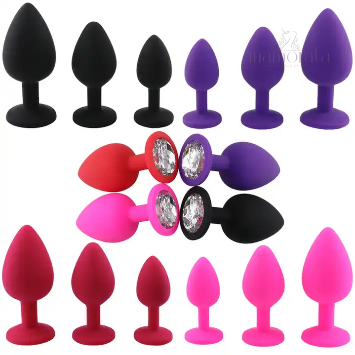 Pleasure Exploration Silicone Anal Plug Trio