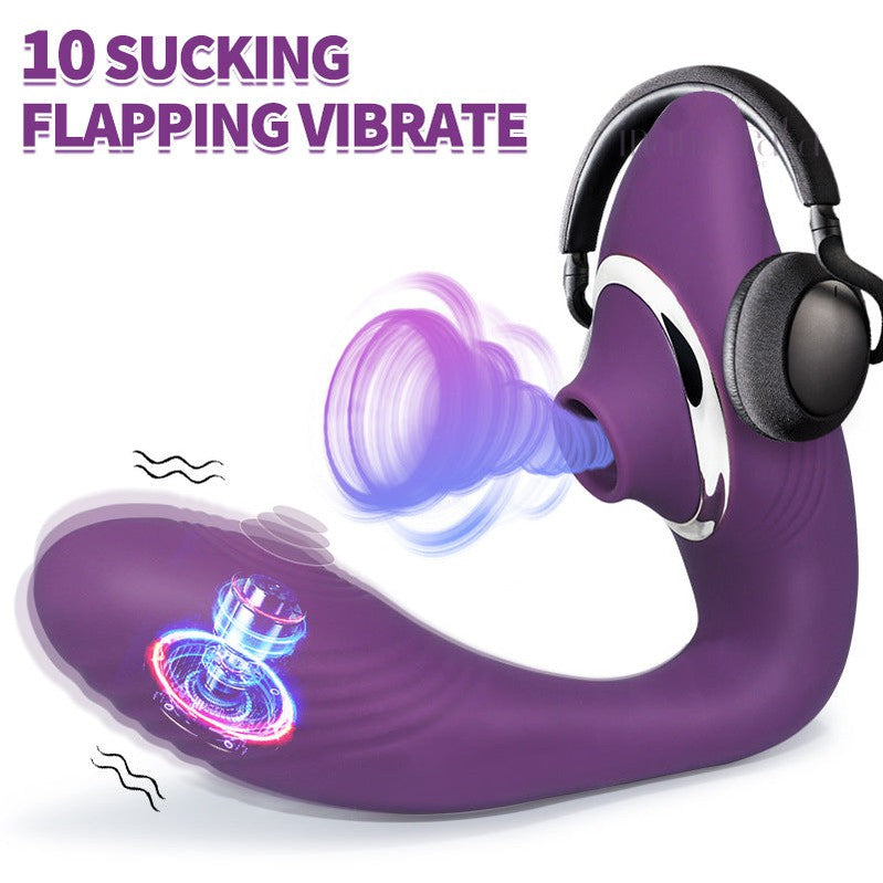 Flapping and Sucking Wearable Stimulator