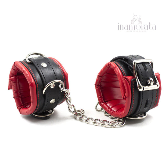 Seductive Leather Restraint Cuffs