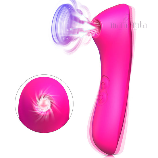 Suction-Enhanced Vibrating Pleasure Device