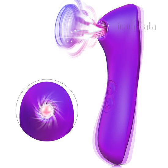 Suction-Enhanced Vibrating Pleasure Device