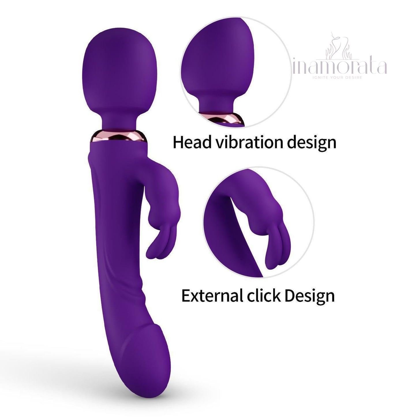 Clitoral Stimulating Wand Vibrator