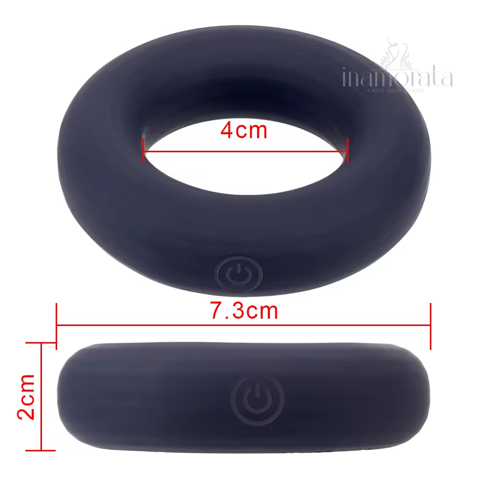 Wireless Remote Vibrating Cock Ring for Enhanced Pleasure