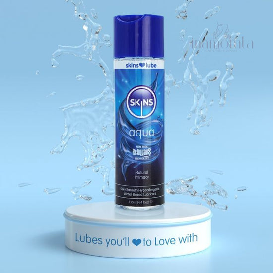 Skins Aqua Water Based Lubricant 4.4 fl oz (130ml)