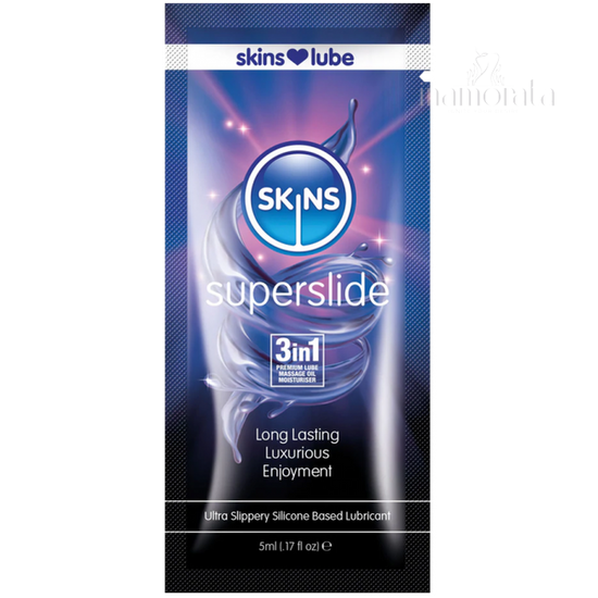 Skins Super Slide Silicone Lubricant - 5ml Foil