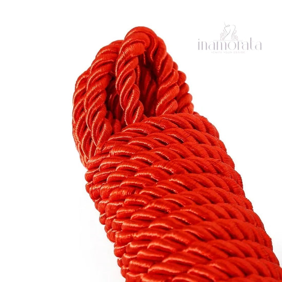 Brocade Bondage Rope for Elegant Restraint