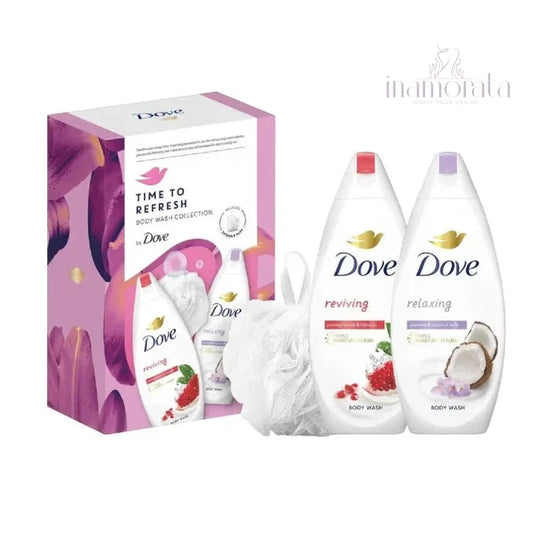 Dove Time Refresh Body Wash Collection Giftset