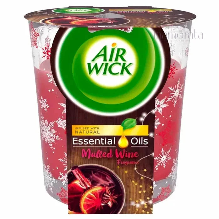 Air Wick Mulled Wine Scented Candle 105g