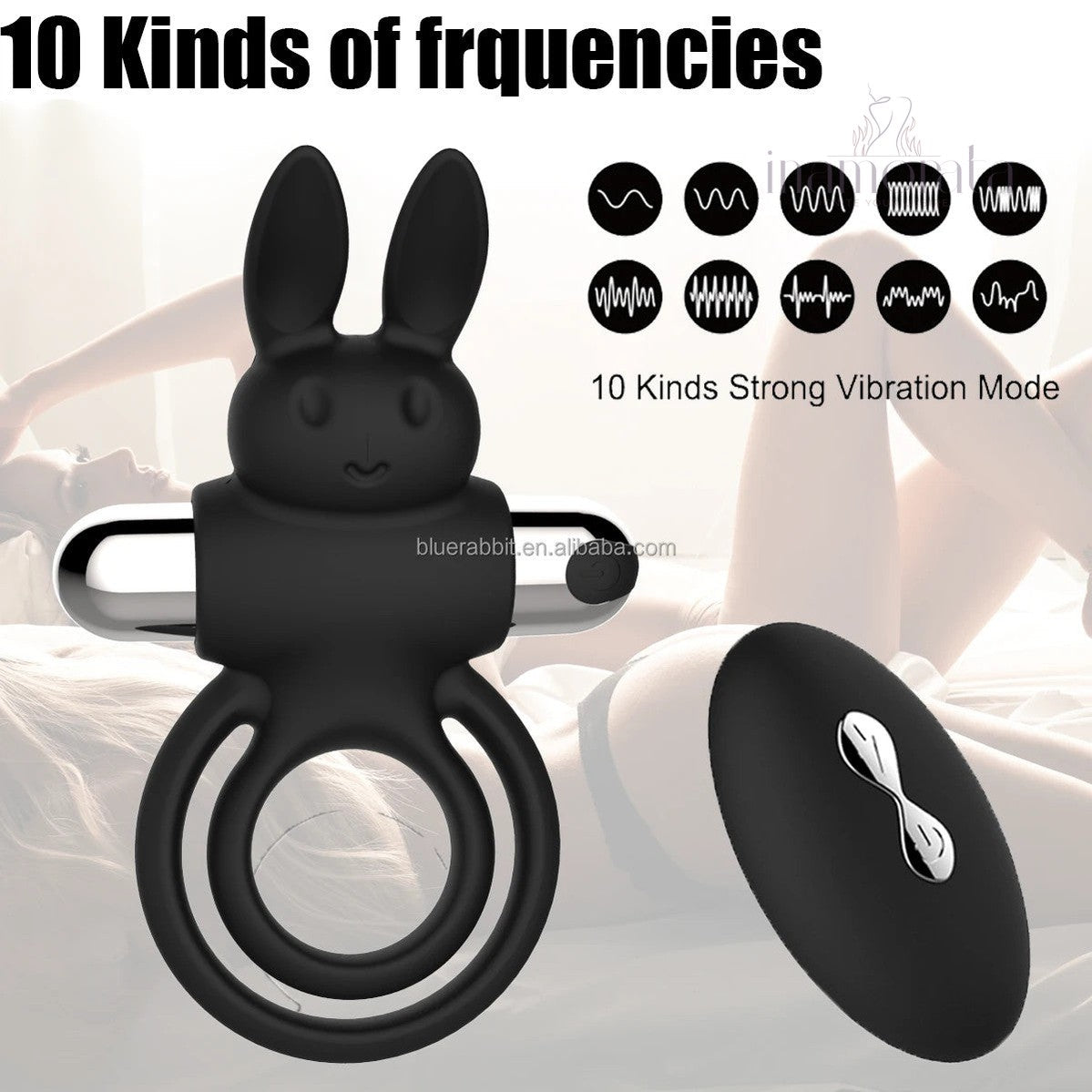 Intimate Bliss: Remote-Controlled Vibrating Couples' Ring