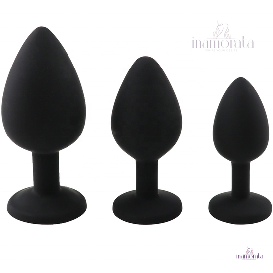 Pleasure Exploration Silicone Anal Plug Trio