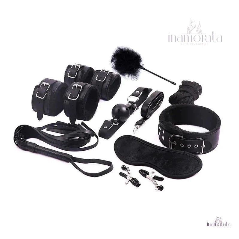 Red Desire 8-Piece Bondage Kit