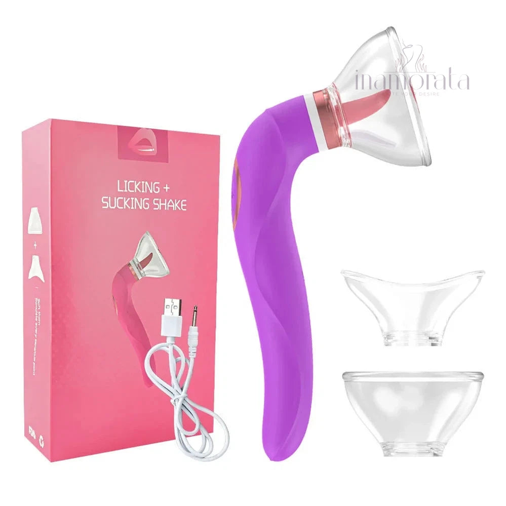 Ultimate Clitoral Pleasure Sucking and Licking Vibrator