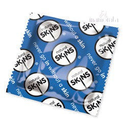 Skins Condoms Natural  (Blue)