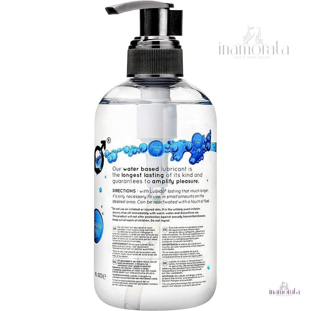 Lubido 250ml Paraben Free Water Based Lubricant