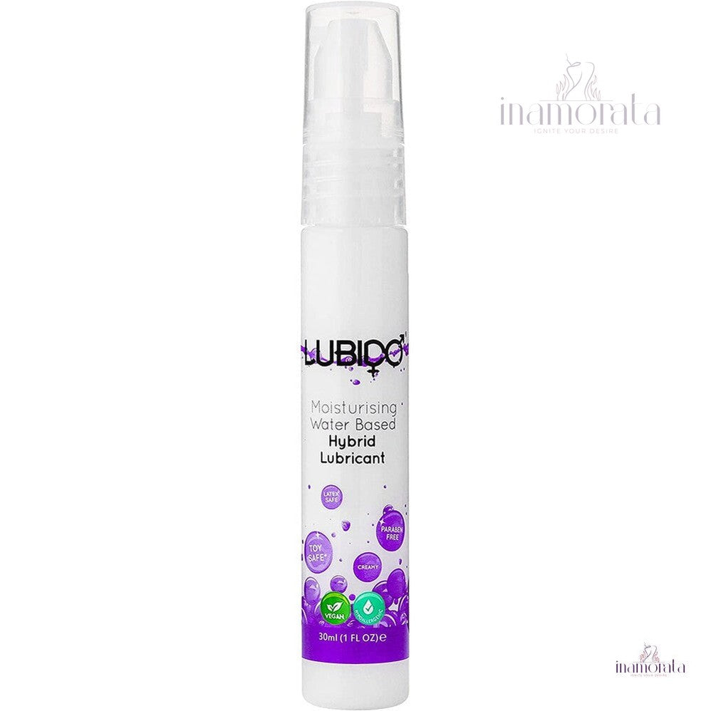 Lubido 30ml Hybrid Lubricant – Paraben-Free Water & Silicone Blend